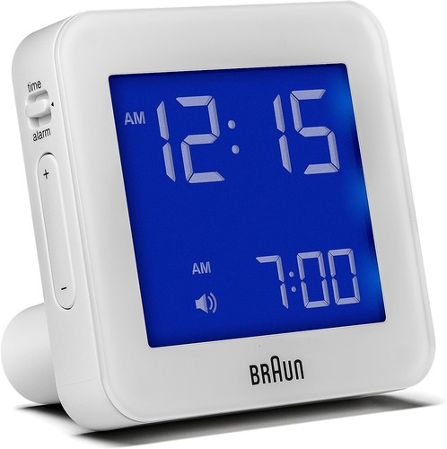 Braun digital alarm clock with - alarm,