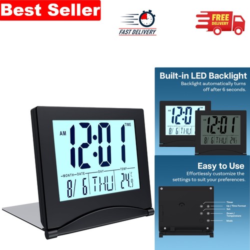 Battery operated digital alarm - battery,