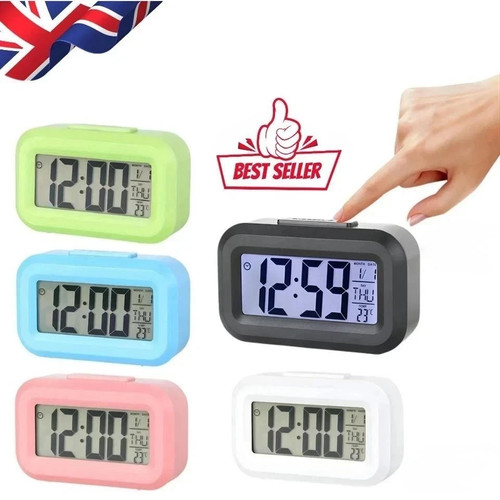 Digital led bedside snooze - led,
