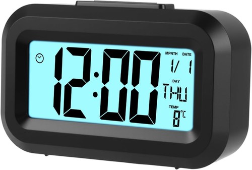 Small digital clock - small, large