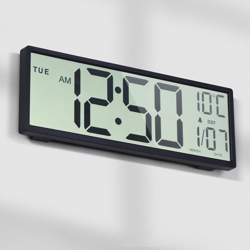 Digital wall clock - digital,
