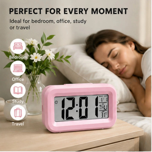 Digital led bedside snooze - digital,