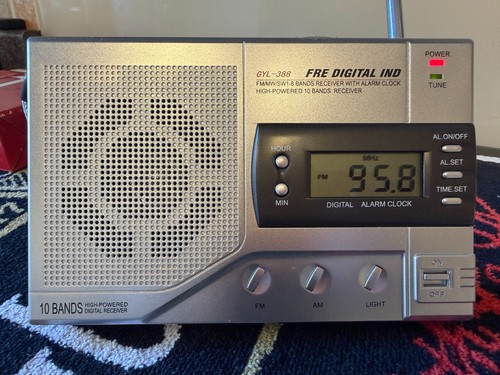 Radio alarm clock battery - alarm,