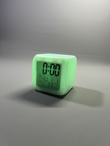 Kids cube alarm clock color - cube,