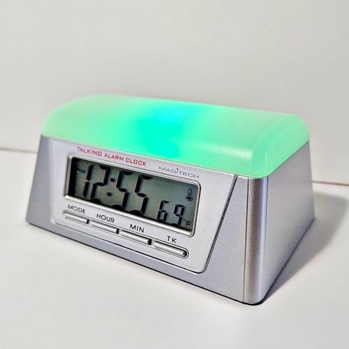 Magitech talking alarm clock - talking,