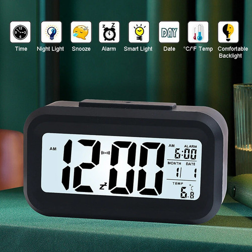 Led digital alarm clock - alarm,