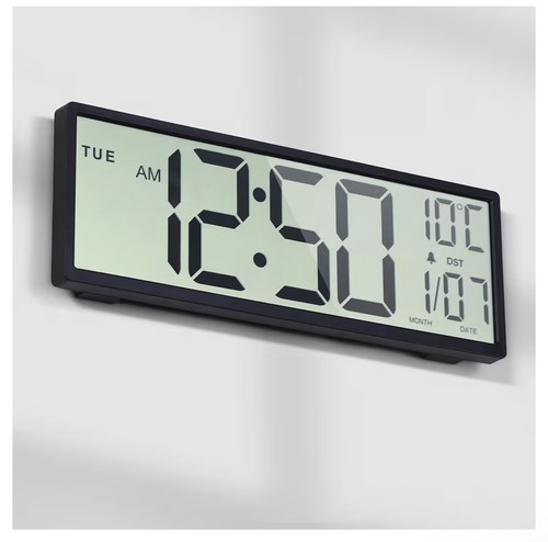 Digital wall clock - clock, battery