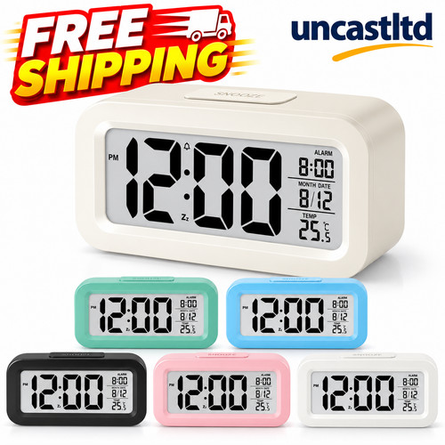 Digital alarm led clock - led,