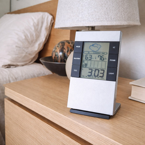 Delux weather station and - weather,