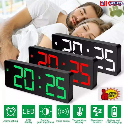 Alarm clock led display - led,
