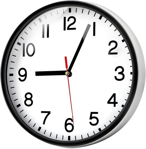 Wall clock silent - wall, non