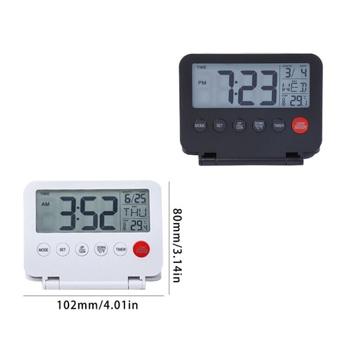 Digital travel alarm clock - digital,