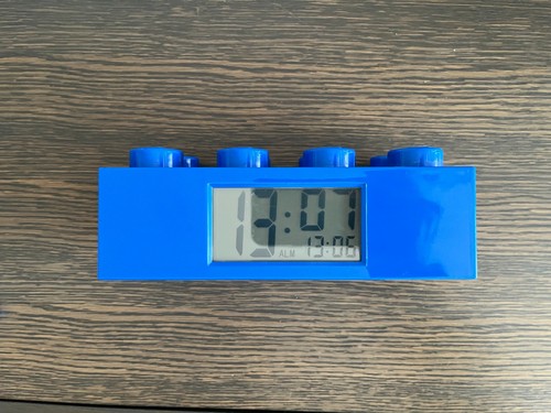 Lego brick alarm - alarm, clock