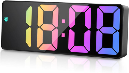 Digital alarm clock led - clock,,