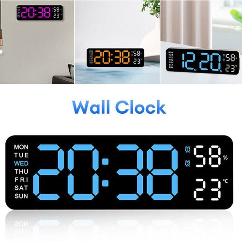 Digital alarm clock led - alarm,