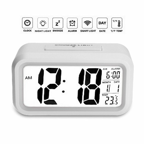 Snooze clock night light - clock,
