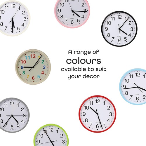 Wall clock silent non - silent, non-