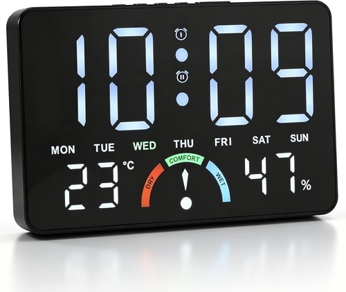 Digital led wall clock - digital,